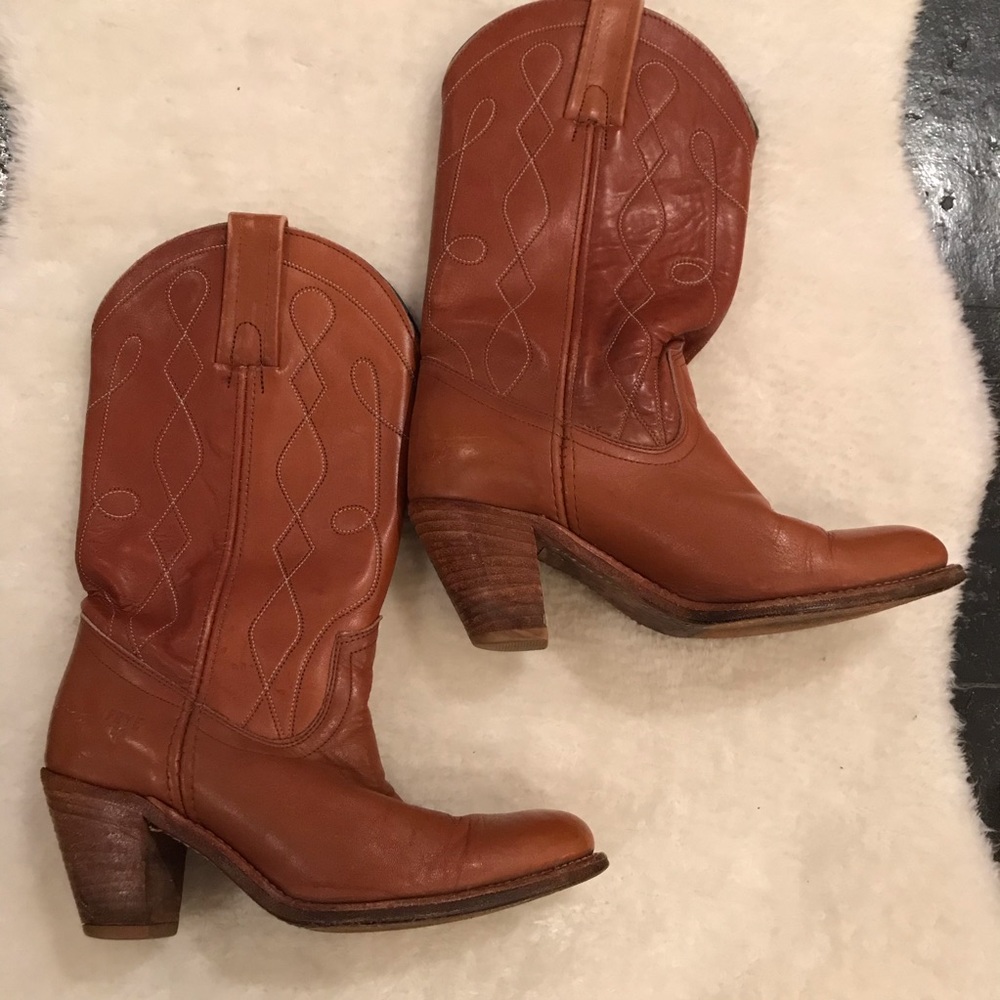 Vintage Frye Cowboy Boots